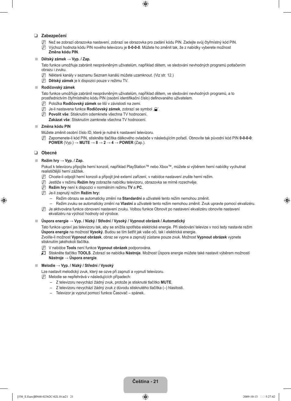 Samsung LE32B541P7W User Manual | Page 239 / 368