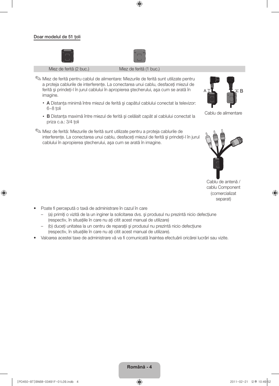 Samsung PS43D450A2W User Manual | Page 130 / 164