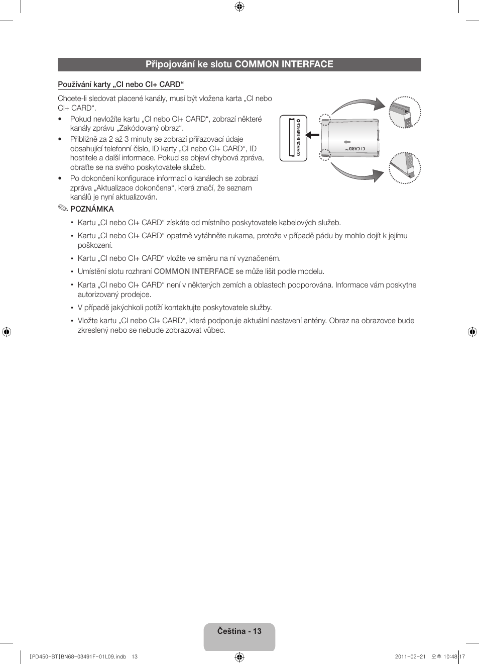 Samsung PS43D450A2W User Manual | Page 31 / 164