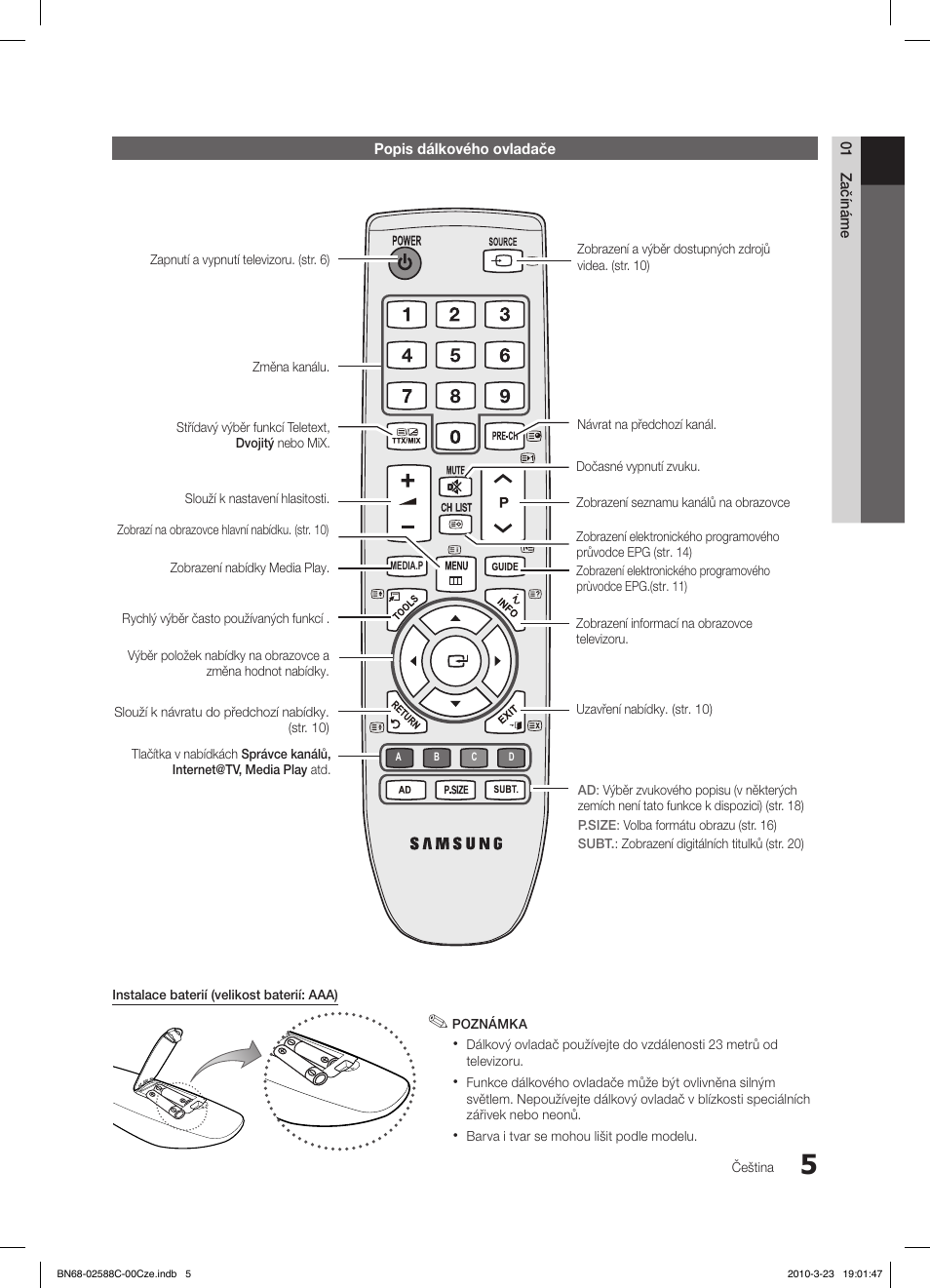 Samsung LE19C350D1W User Manual | Page 203 / 331