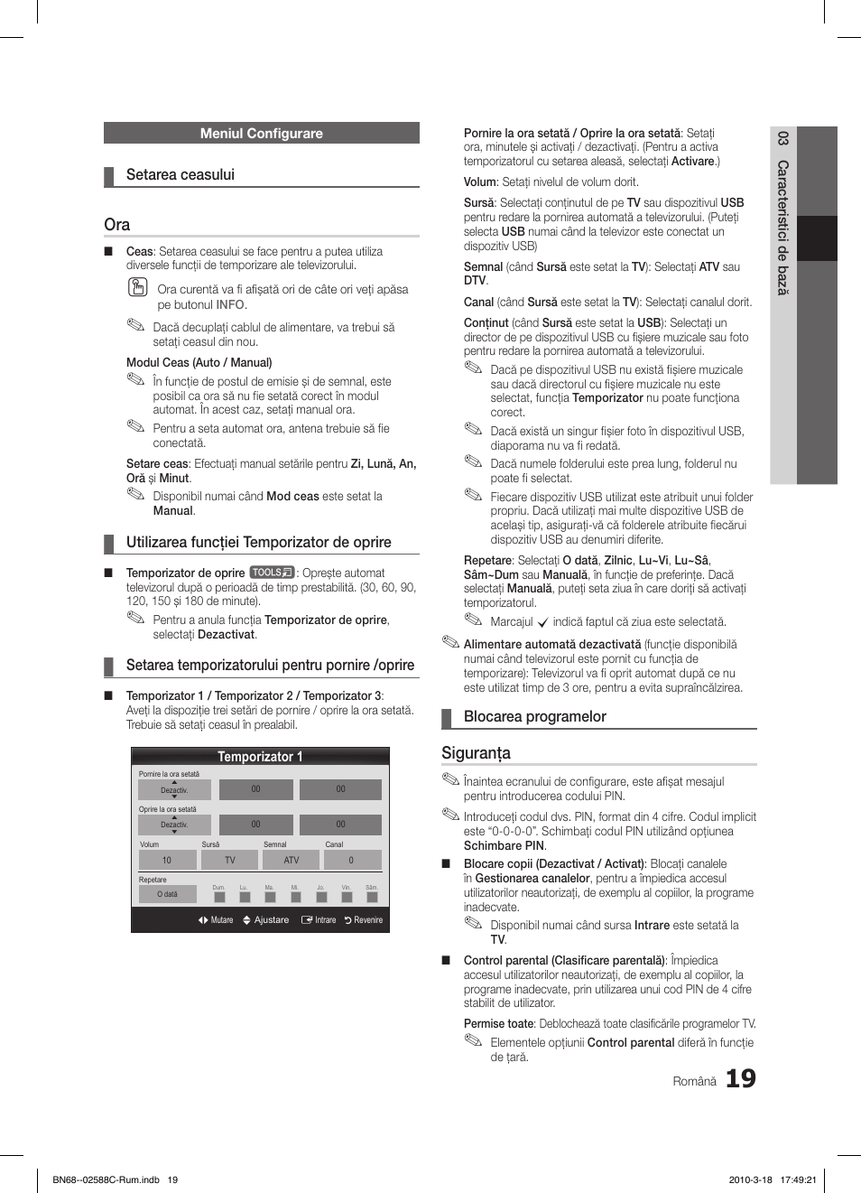 Siguranţa | Samsung LE19C350D1W User Manual | Page 283 / 331