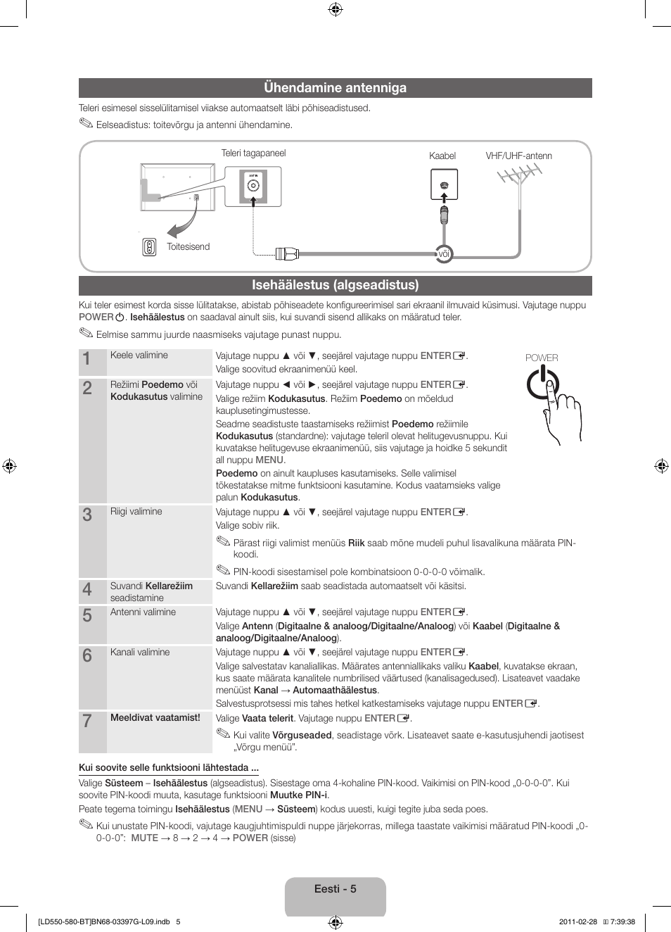 Samsung LE32D550K1W User Manual | Page 101 / 145
