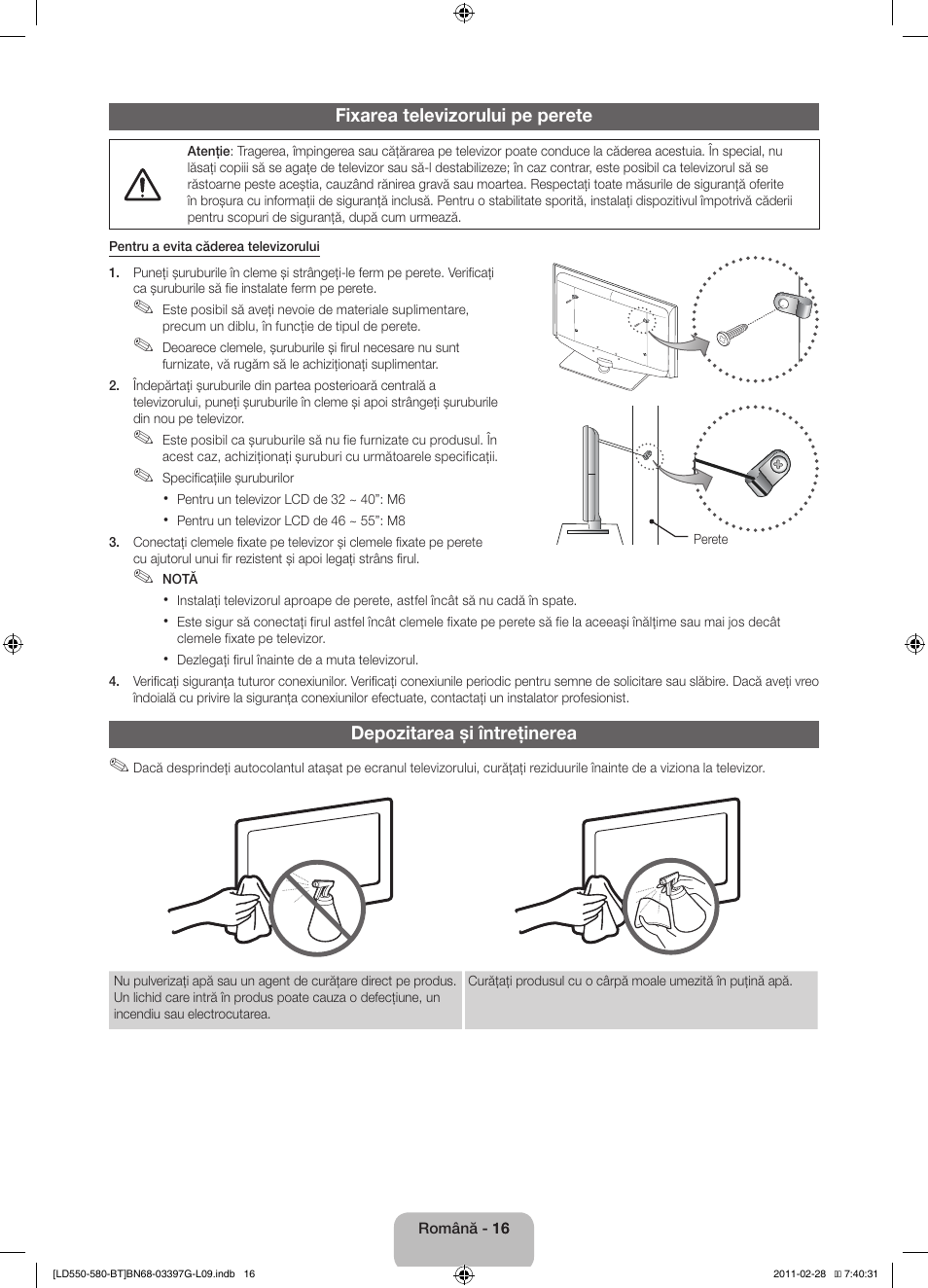Samsung LE32D550K1W User Manual | Page 128 / 145
