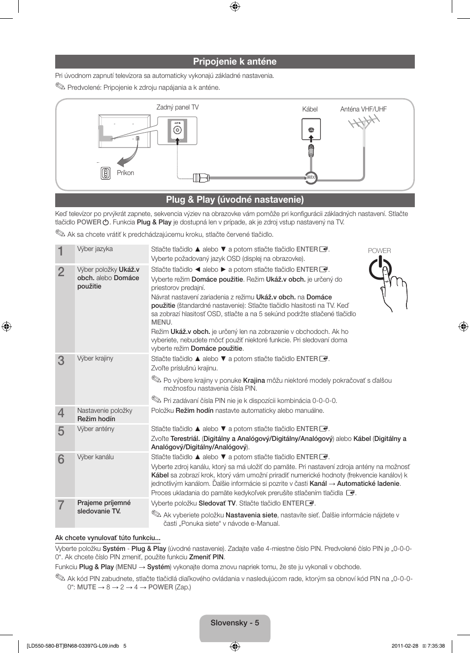 Samsung LE32D550K1W User Manual | Page 37 / 145