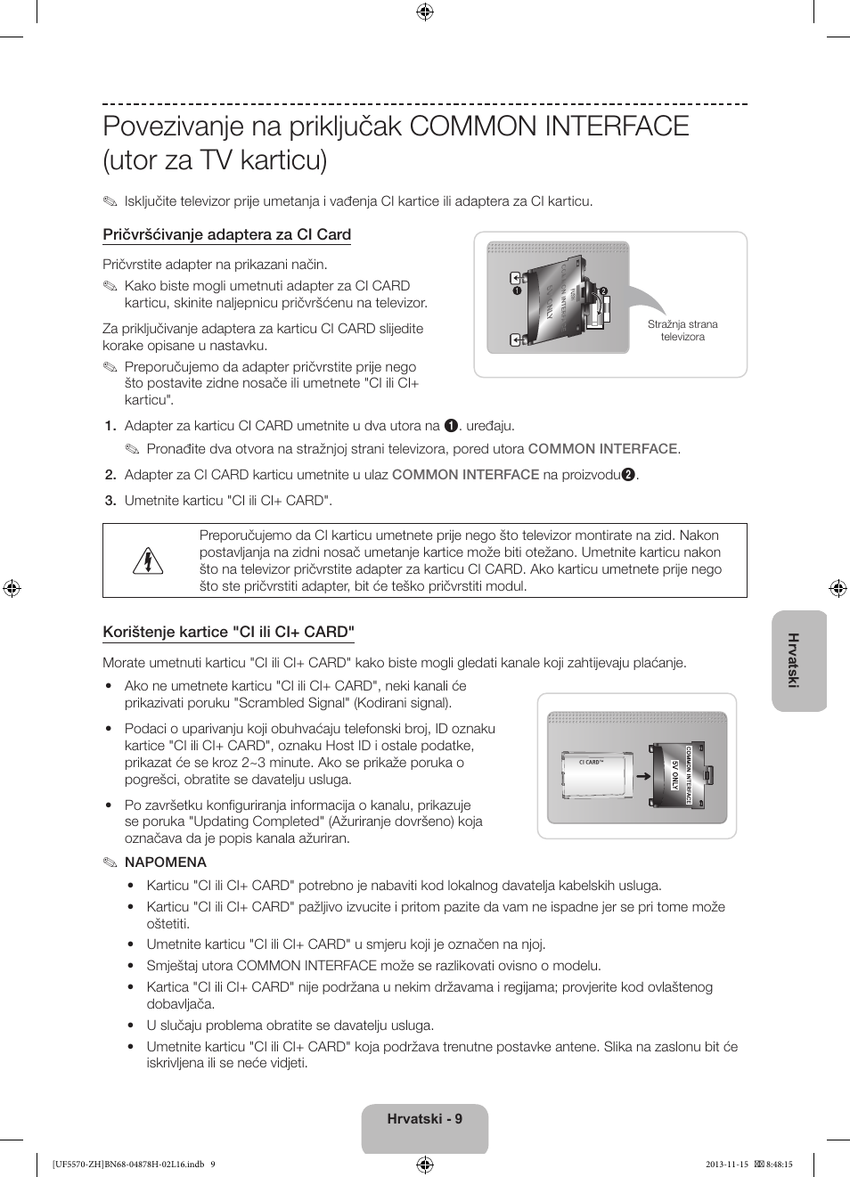 Samsung UE46F5570SS User Manual | Page 109 / 321
