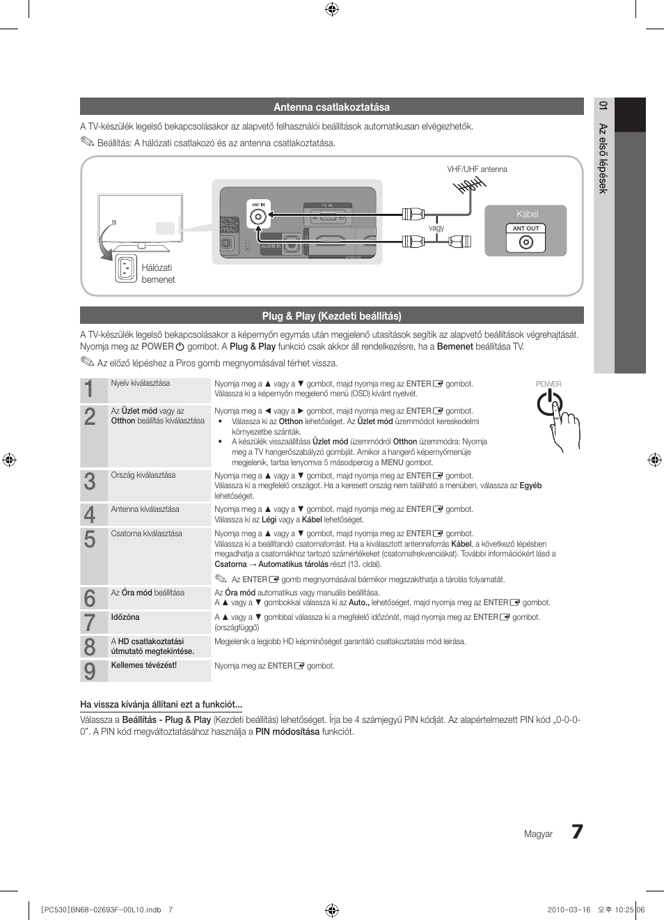 Samsung PS50C530C1W User Manual | Page 48 / 411