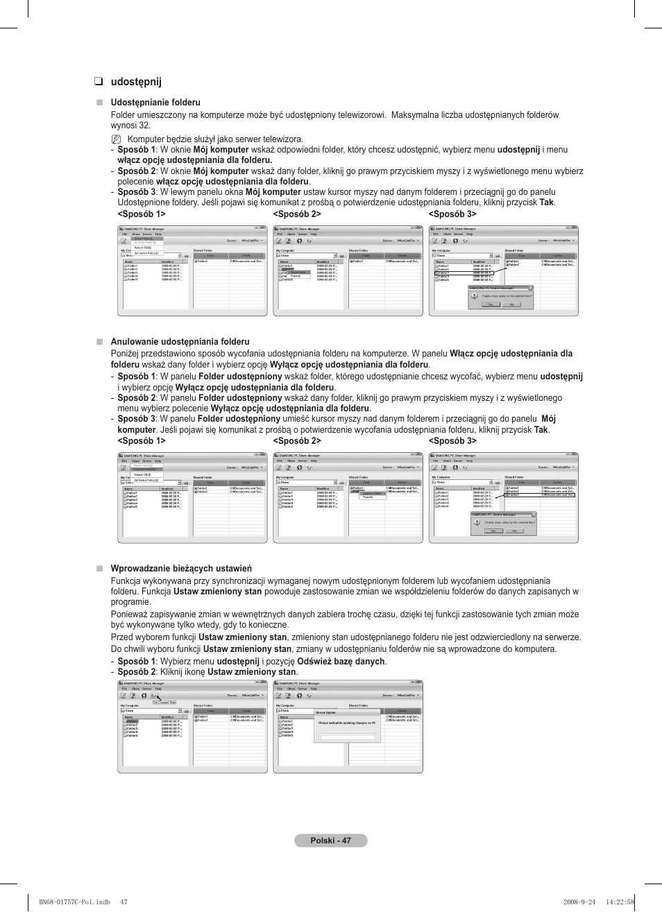 Samsung PS50A756T1M User Manual | Page 172 / 503