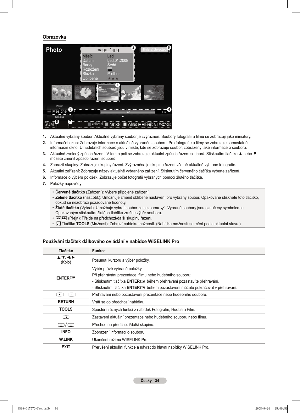 Photo | Samsung PS50A756T1M User Manual | Page 350 / 503