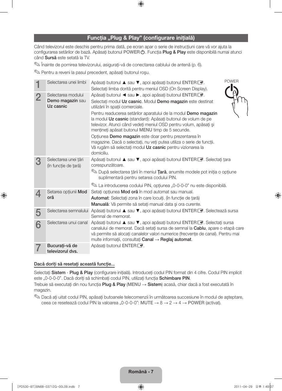Samsung PS59D530A5W User Manual | Page 119 / 146
