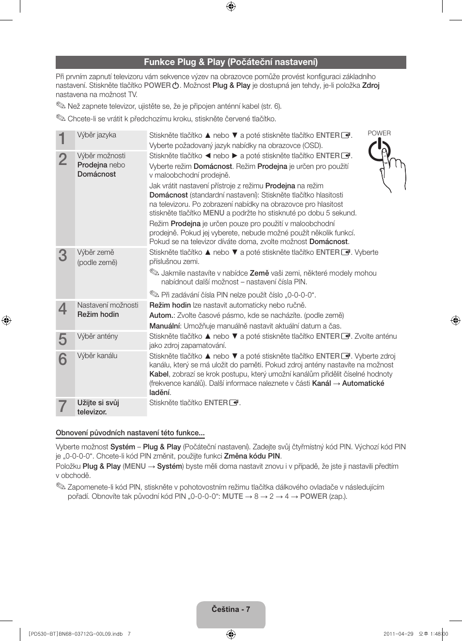Samsung PS59D530A5W User Manual | Page 23 / 146