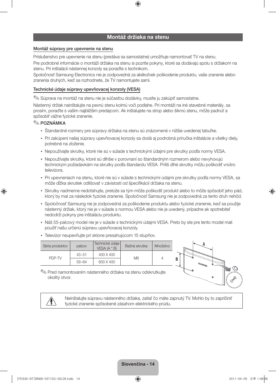 Samsung PS59D530A5W User Manual | Page 46 / 146