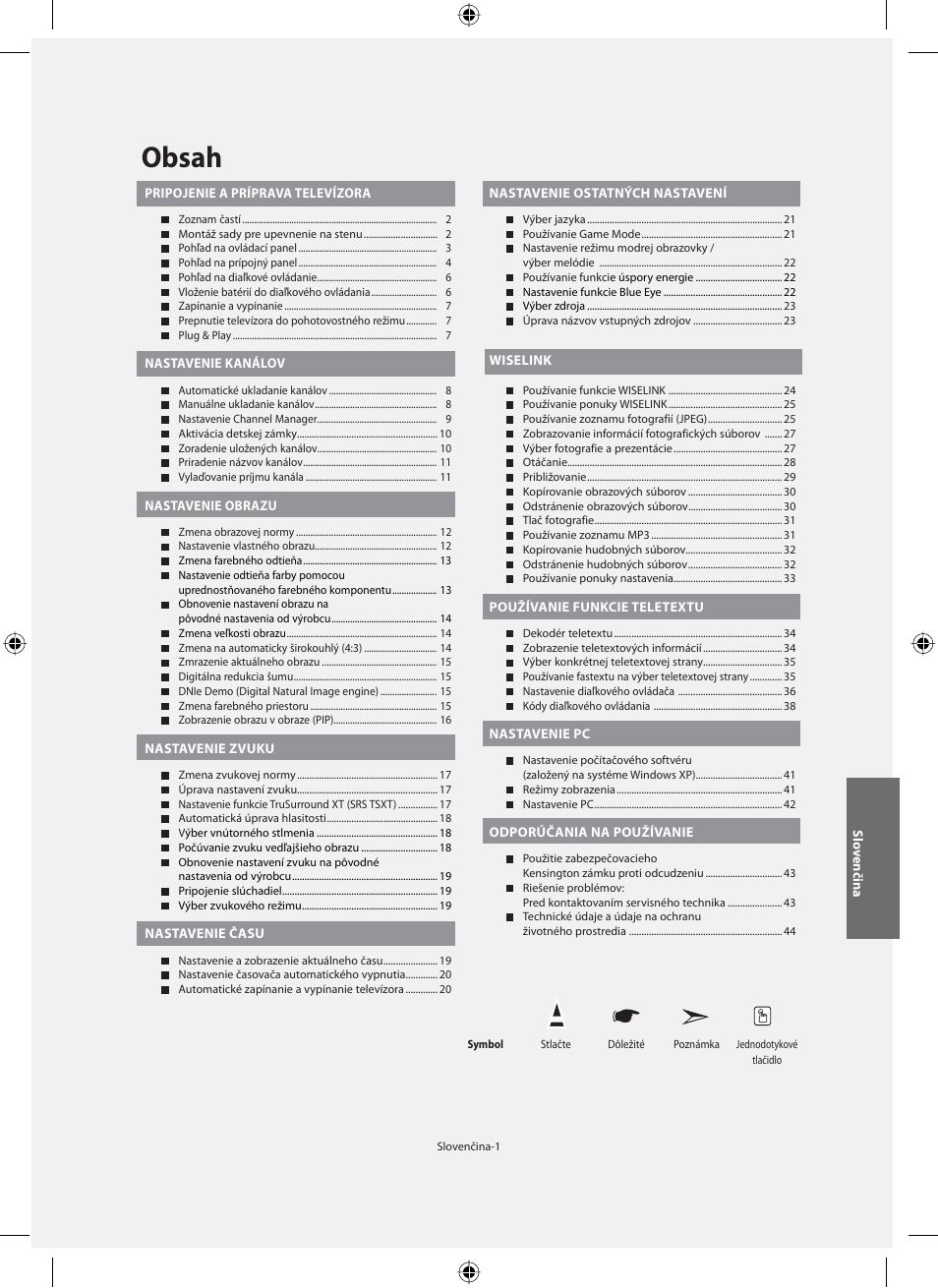 Samsung LE40N71B User Manual | Page 223 / 355