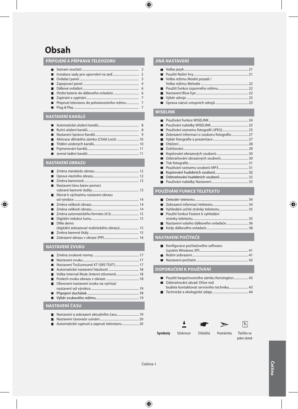 Samsung LE40N71B User Manual | Page 311 / 355