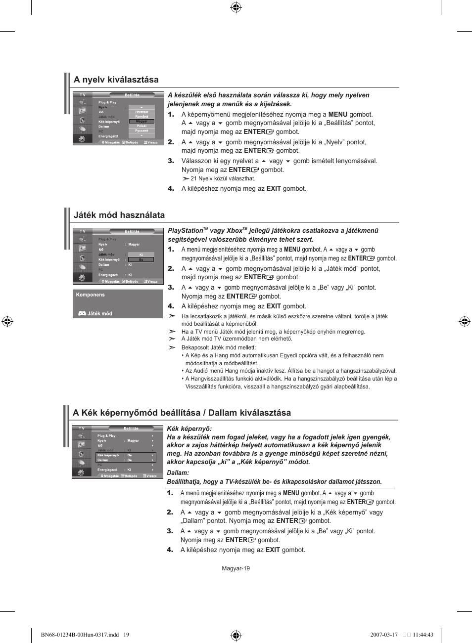 Samsung LE37S62B User Manual | Page 49 / 282