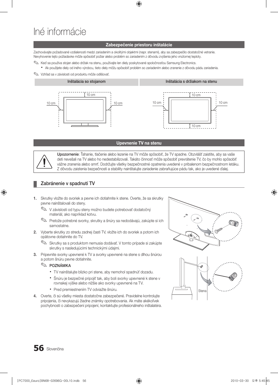Iné informácie | Samsung PS50C7000YW User Manual | Page 490 / 621