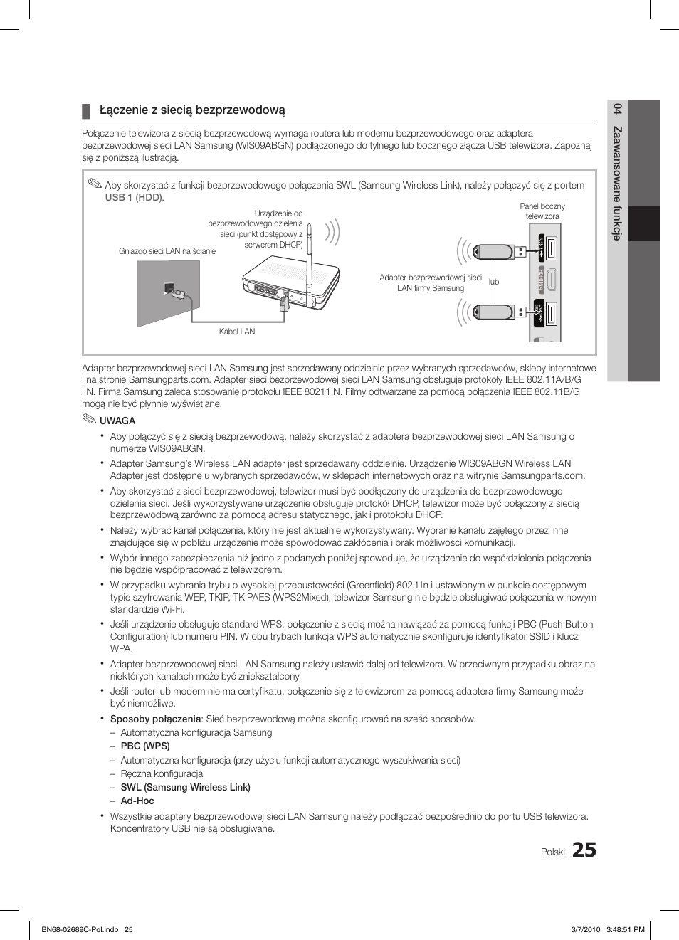 Samsung LE40C630K1W User Manual | Page 123 / 491
