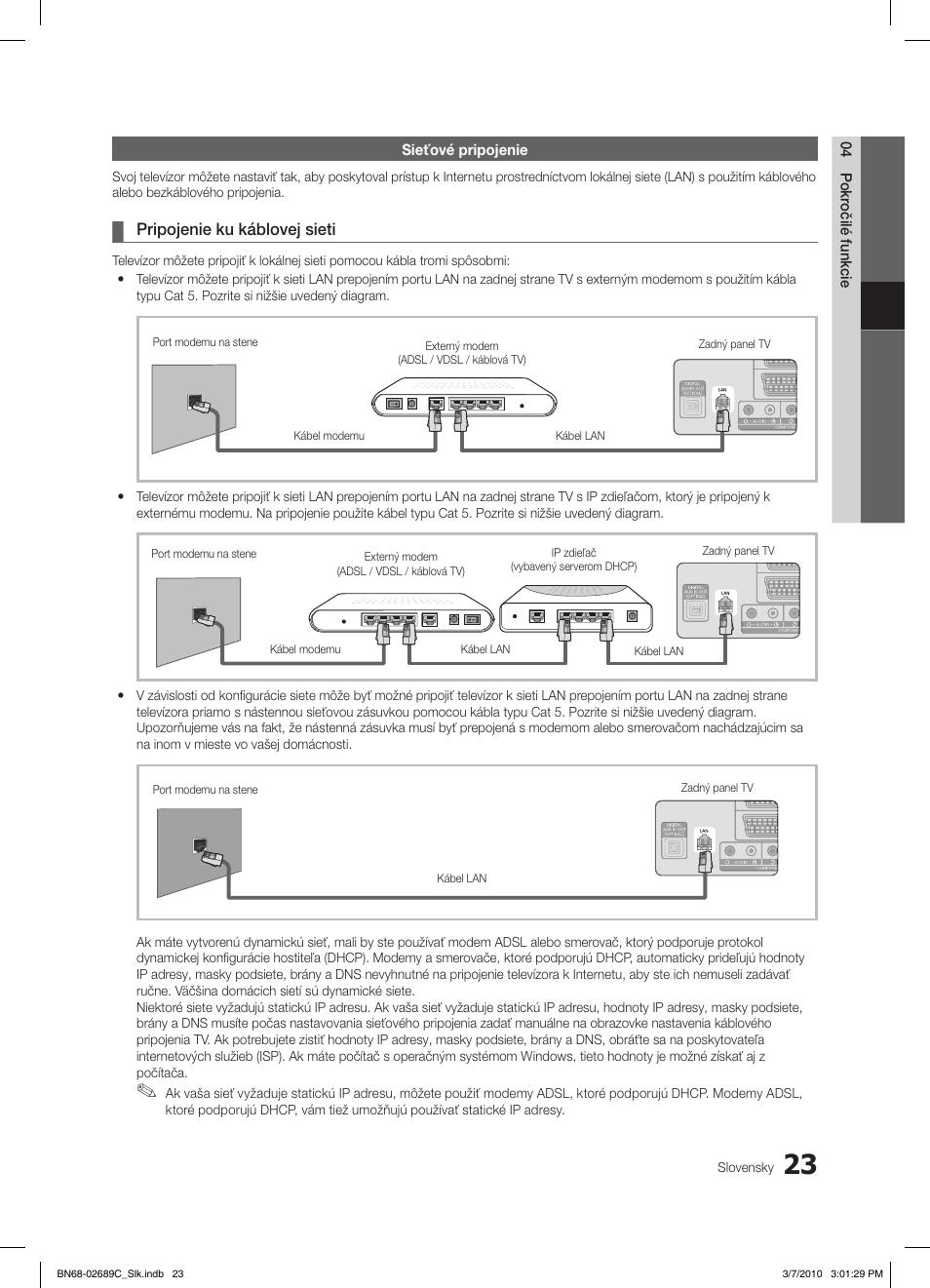 Samsung LE40C630K1W User Manual | Page 366 / 491
