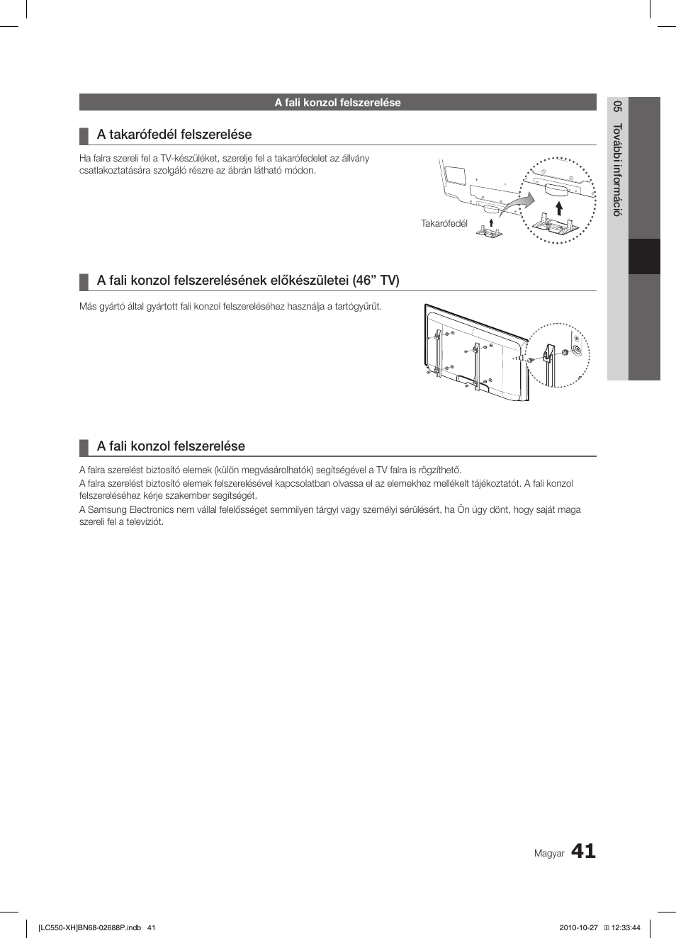 Samsung LE32C550J1W User Manual | Page 90 / 491