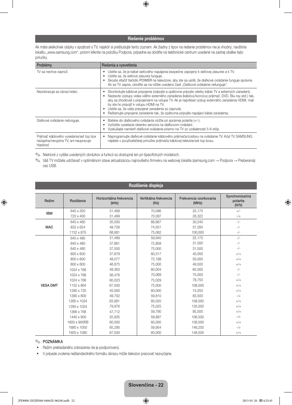 Samsung PS51D8000FS User Manual | Page 183 / 185