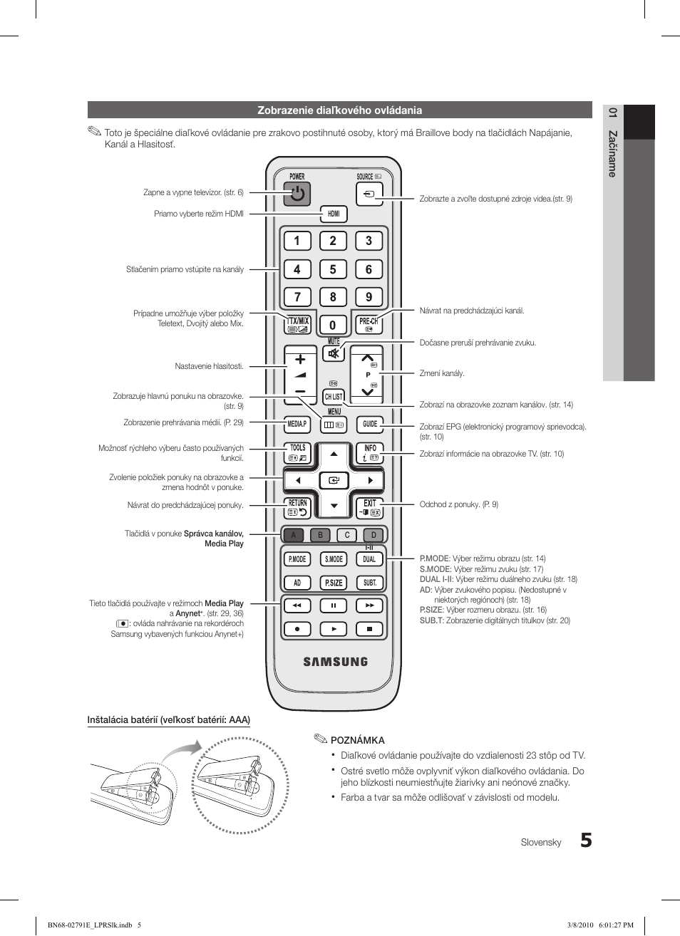 Samsung LE46C570J1S User Manual | Page 348 / 491