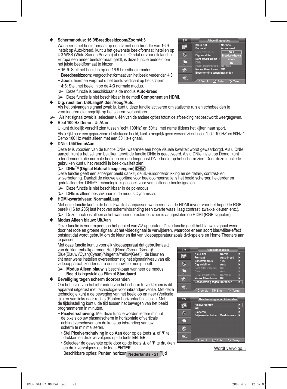 Samsung PS50A451P1 User Manual | Page 142 / 483