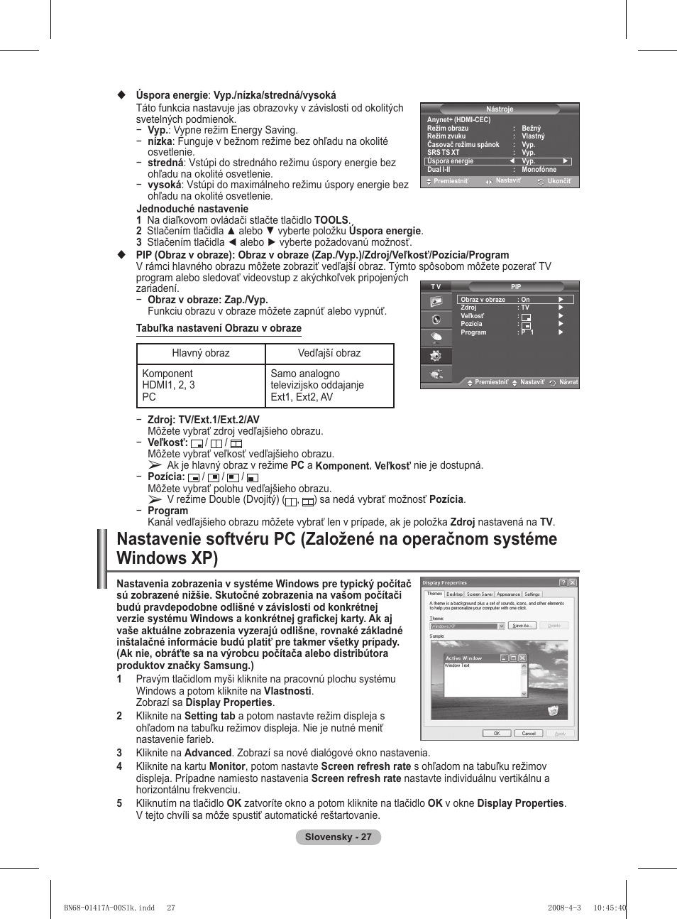 Samsung PS50A451P1 User Manual | Page 429 / 483