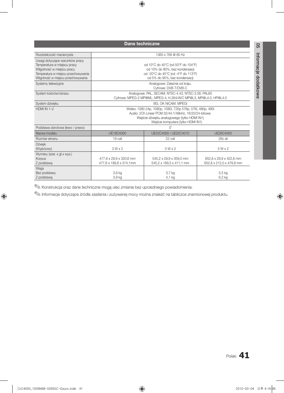 Samsung UE32C4000PW User Manual | Page 125 / 421
