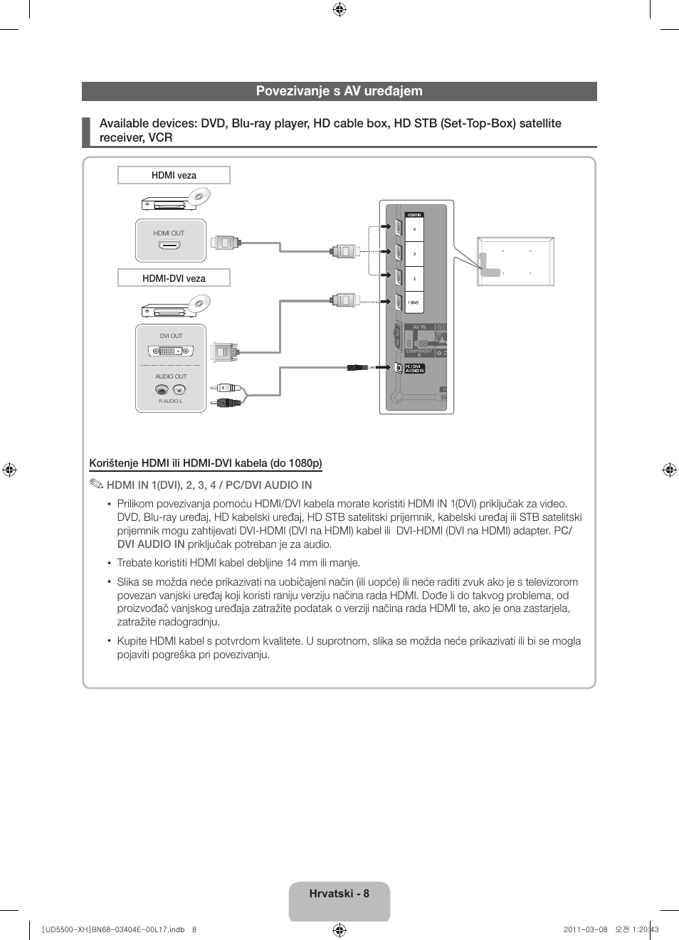 Samsung UE32D5500RW User Manual | Page 108 / 340