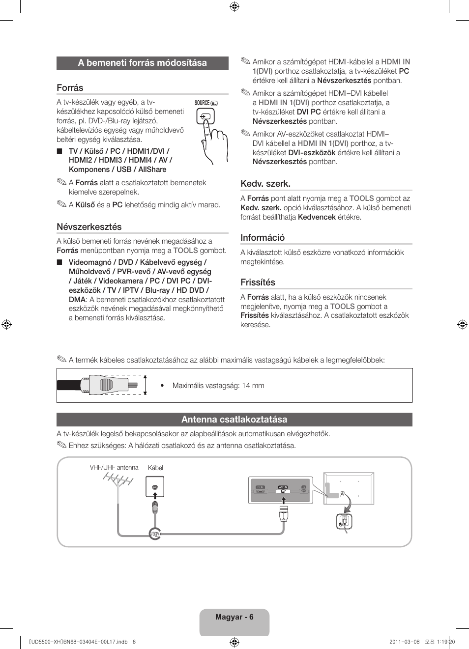 Samsung UE32D5500RW User Manual | Page 26 / 340
