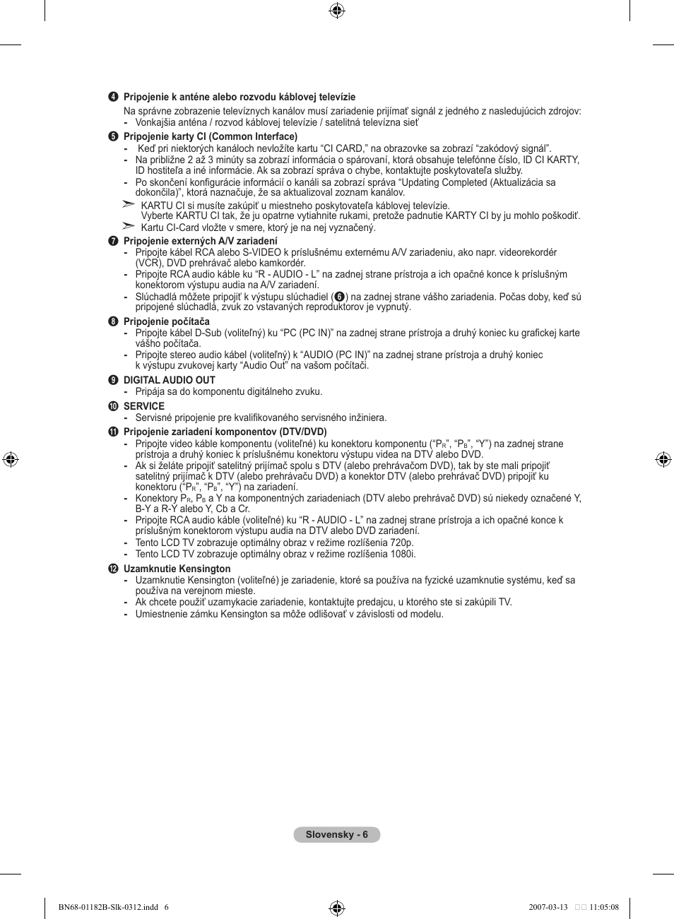 Samsung LE37S86BD User Manual | Page 414 / 524