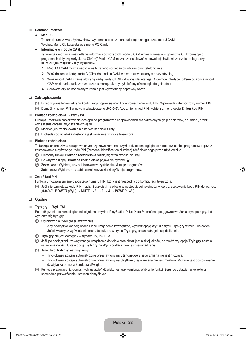 Samsung LE37B551A6W User Manual | Page 135 / 502