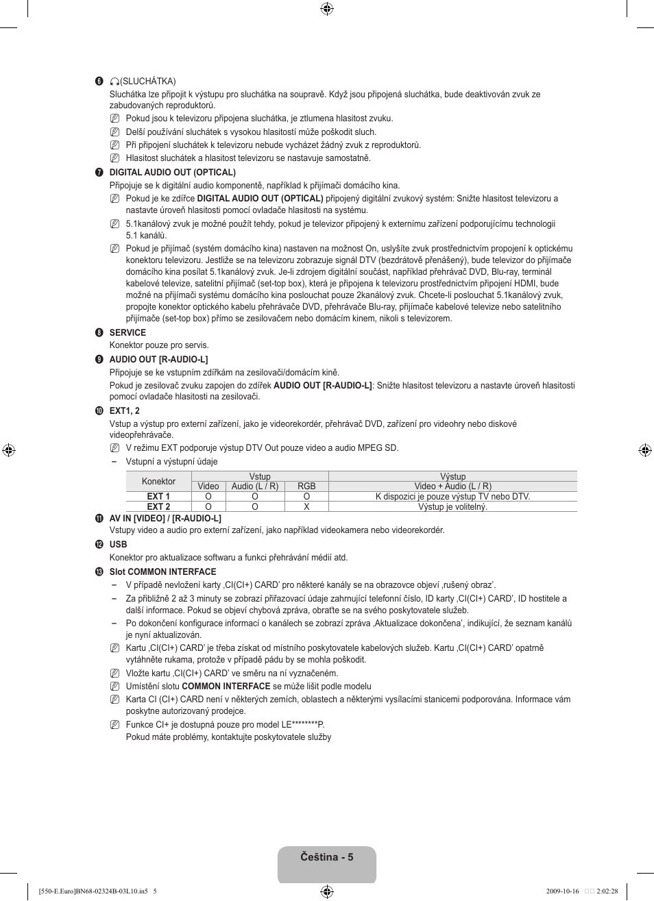 Samsung LE37B551A6W User Manual | Page 309 / 502