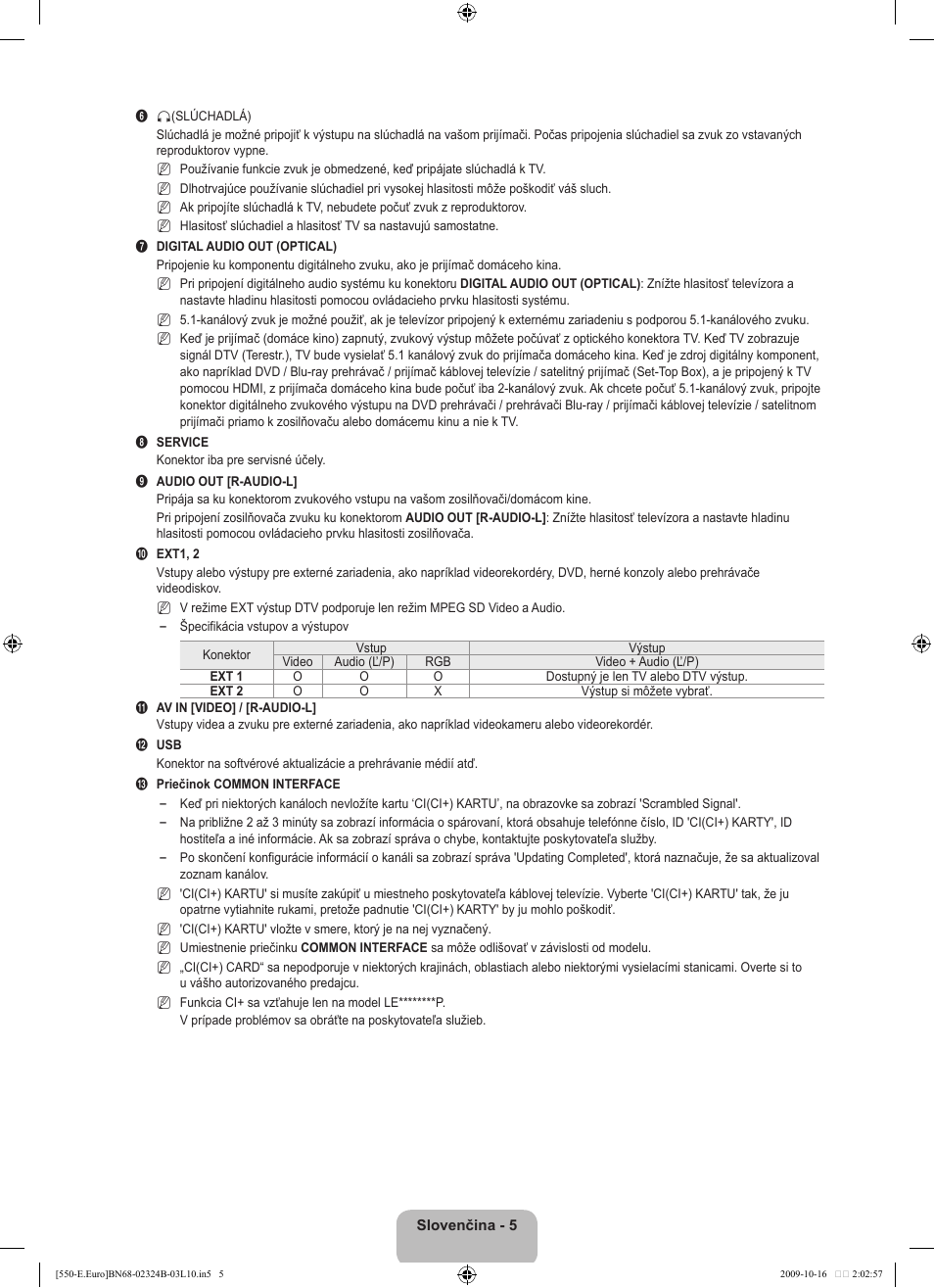 Samsung LE37B551A6W User Manual | Page 357 / 502