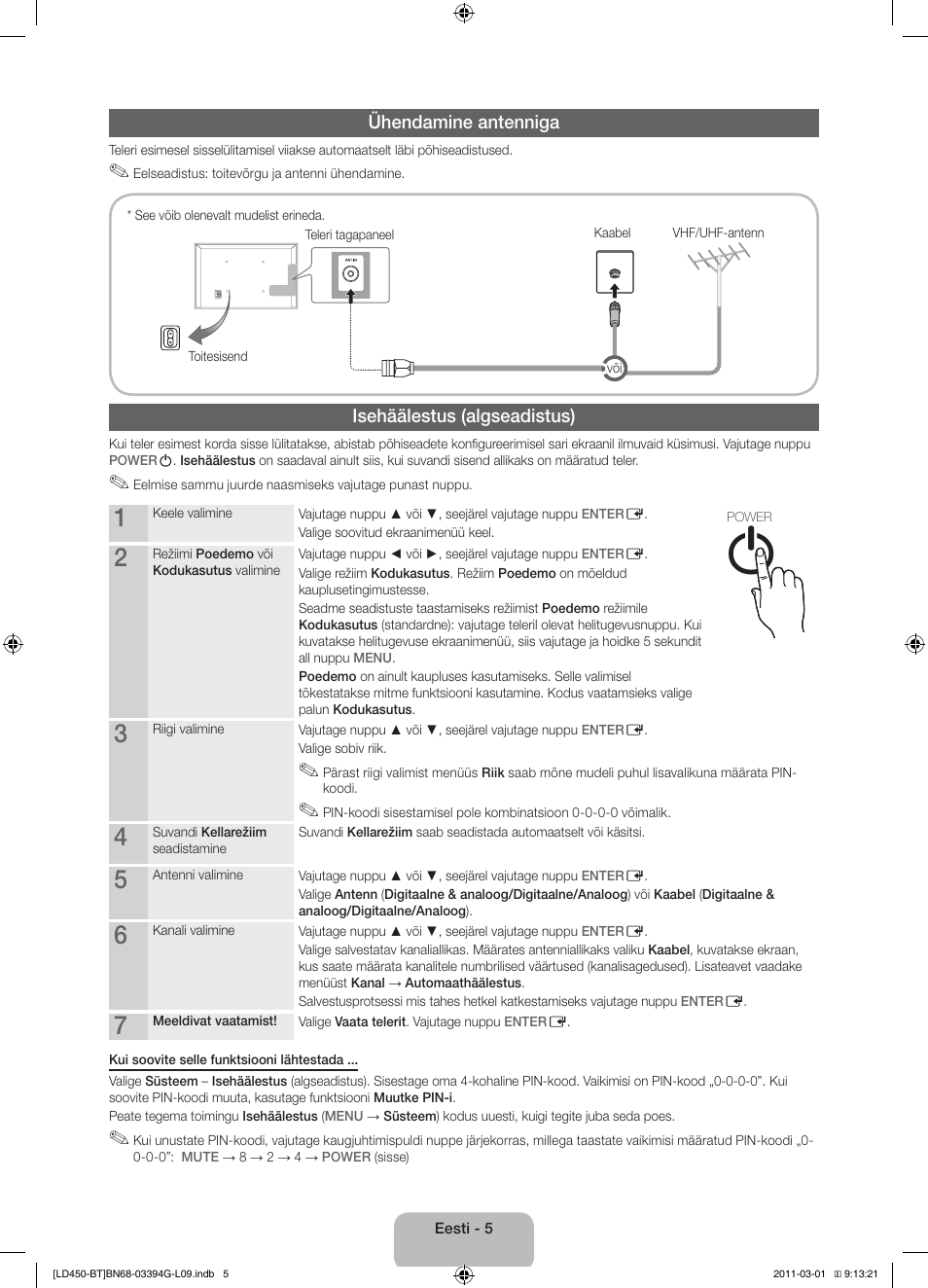 Samsung LE19D450G1W User Manual | Page 101 / 145