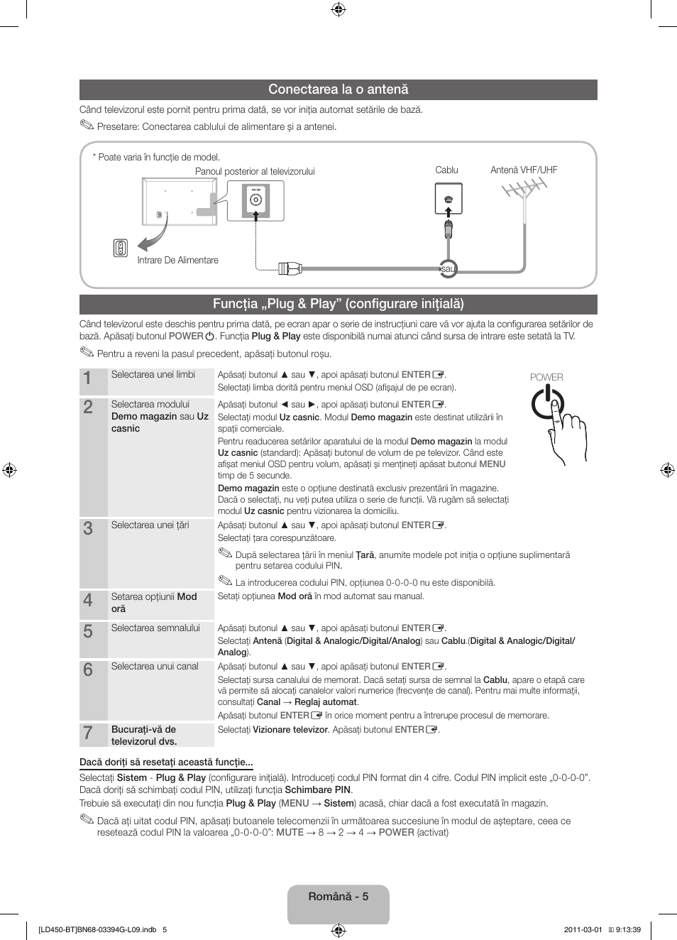 Samsung LE19D450G1W User Manual | Page 117 / 145