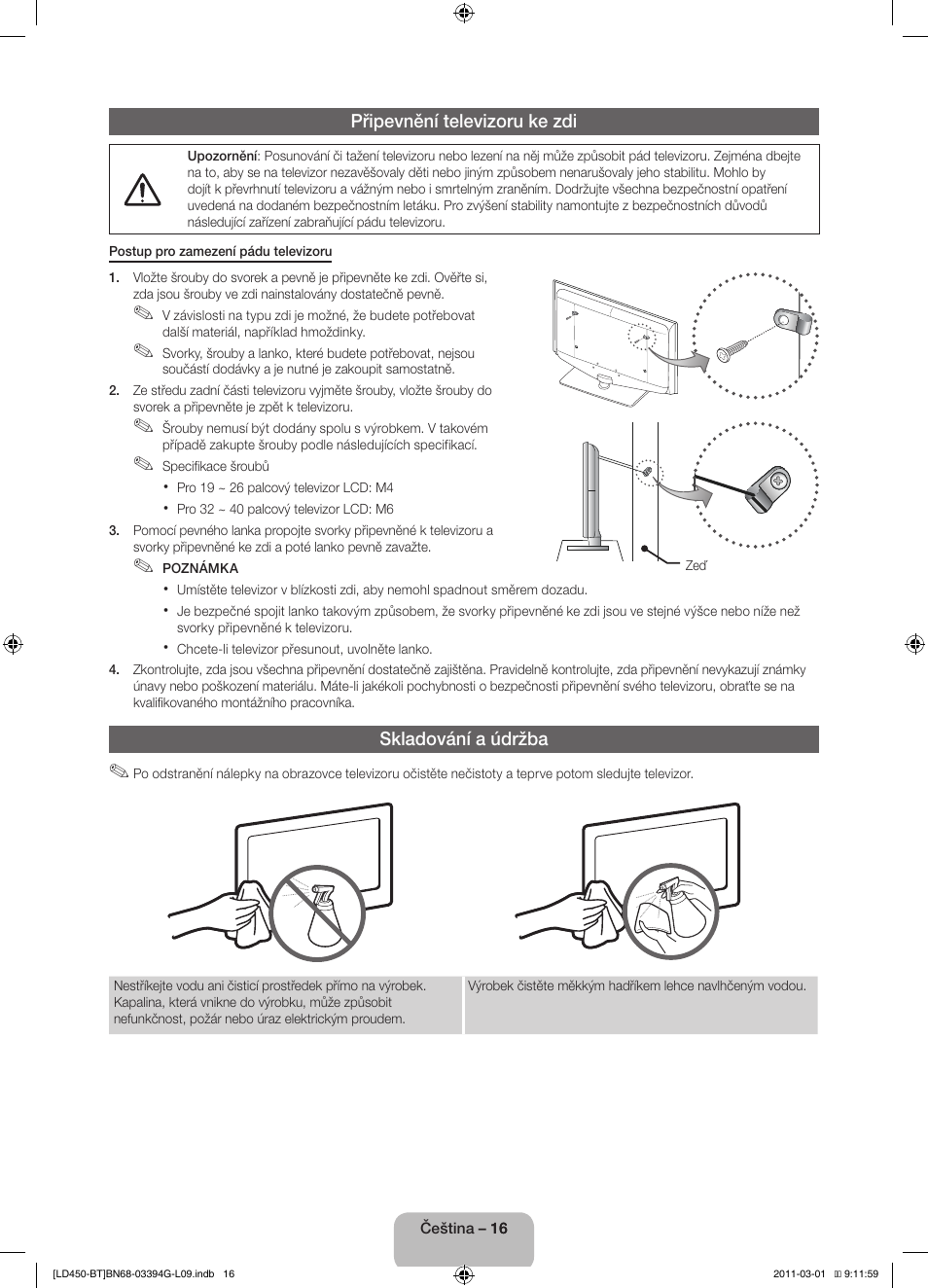 Samsung LE19D450G1W User Manual | Page 32 / 145