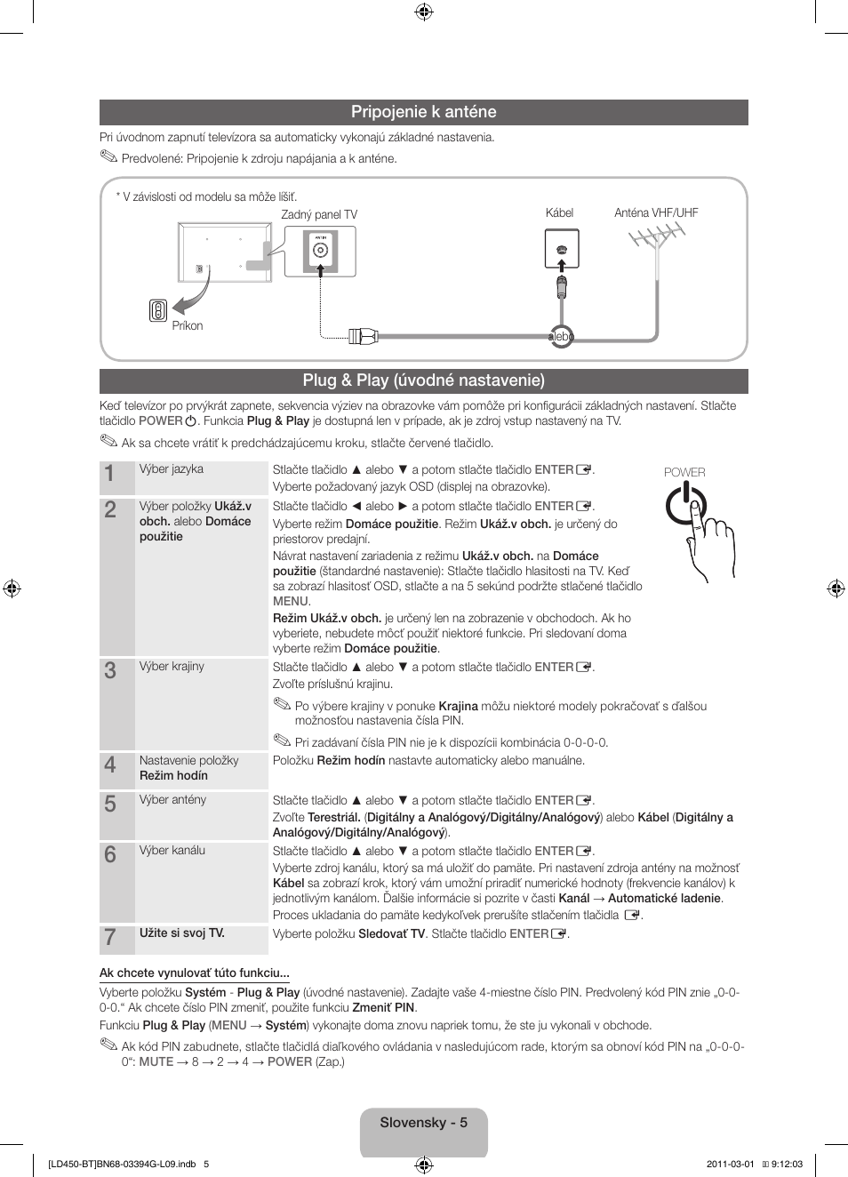 Samsung LE19D450G1W User Manual | Page 37 / 145