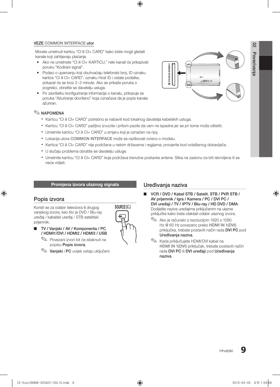 Samsung LE32C530F1W User Manual | Page 199 / 381