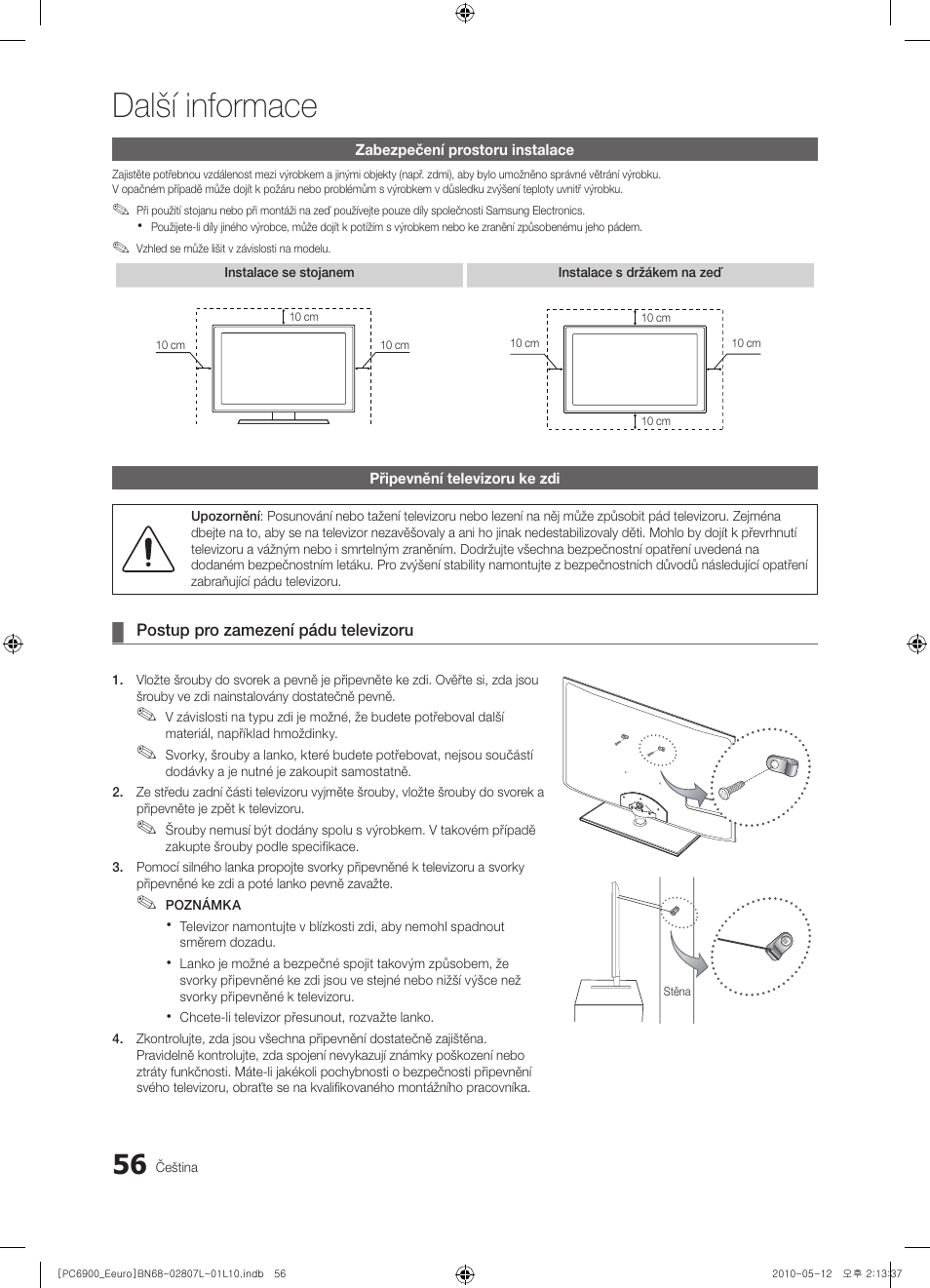 Další informace | Samsung PS50C6900YW User Manual | Page 428 / 620
