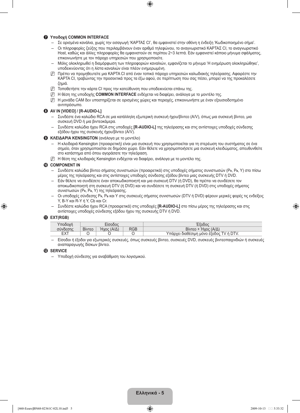 Samsung LE32B460B2W User Manual | Page 103 / 328