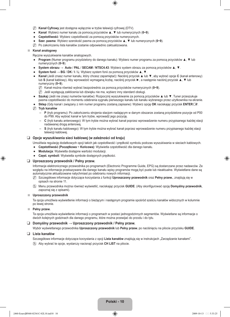 Samsung LE32B460B2W User Manual | Page 76 / 328