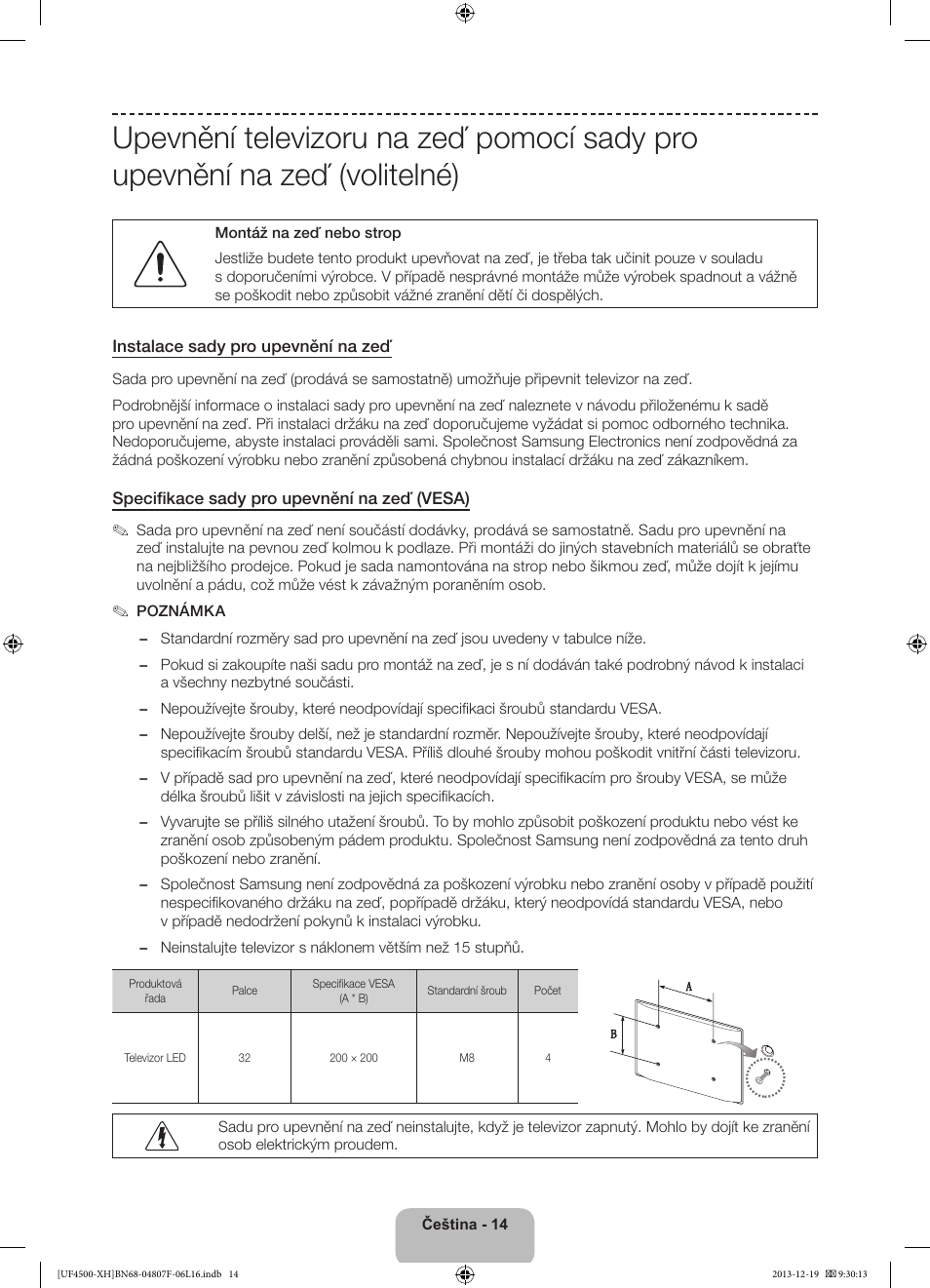 Samsung UE32F4500AW User Manual | Page 122 / 289