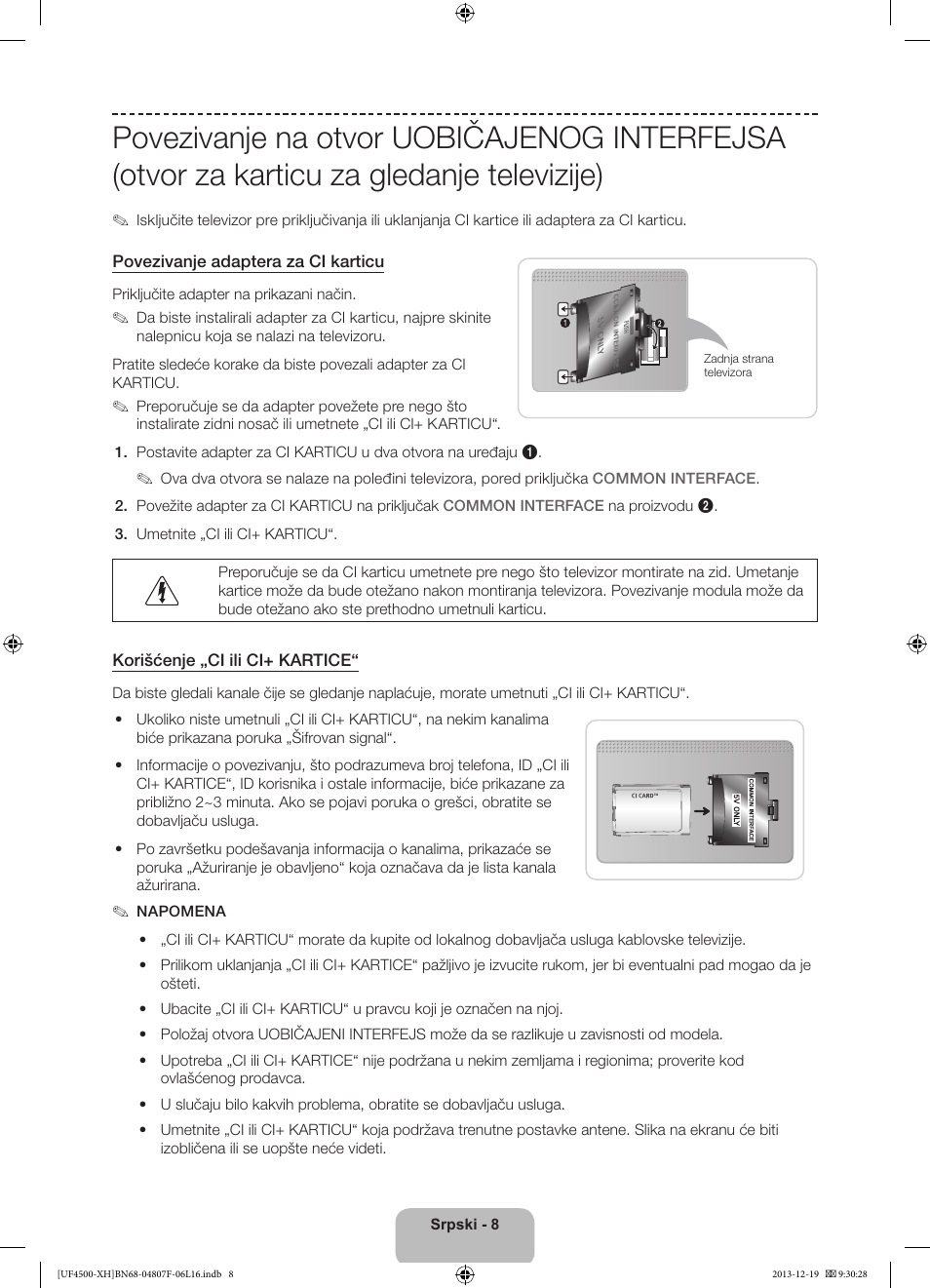 Samsung UE32F4500AW User Manual | Page 170 / 289
