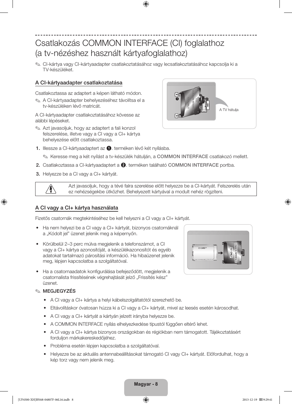 Samsung UE32F4500AW User Manual | Page 26 / 289