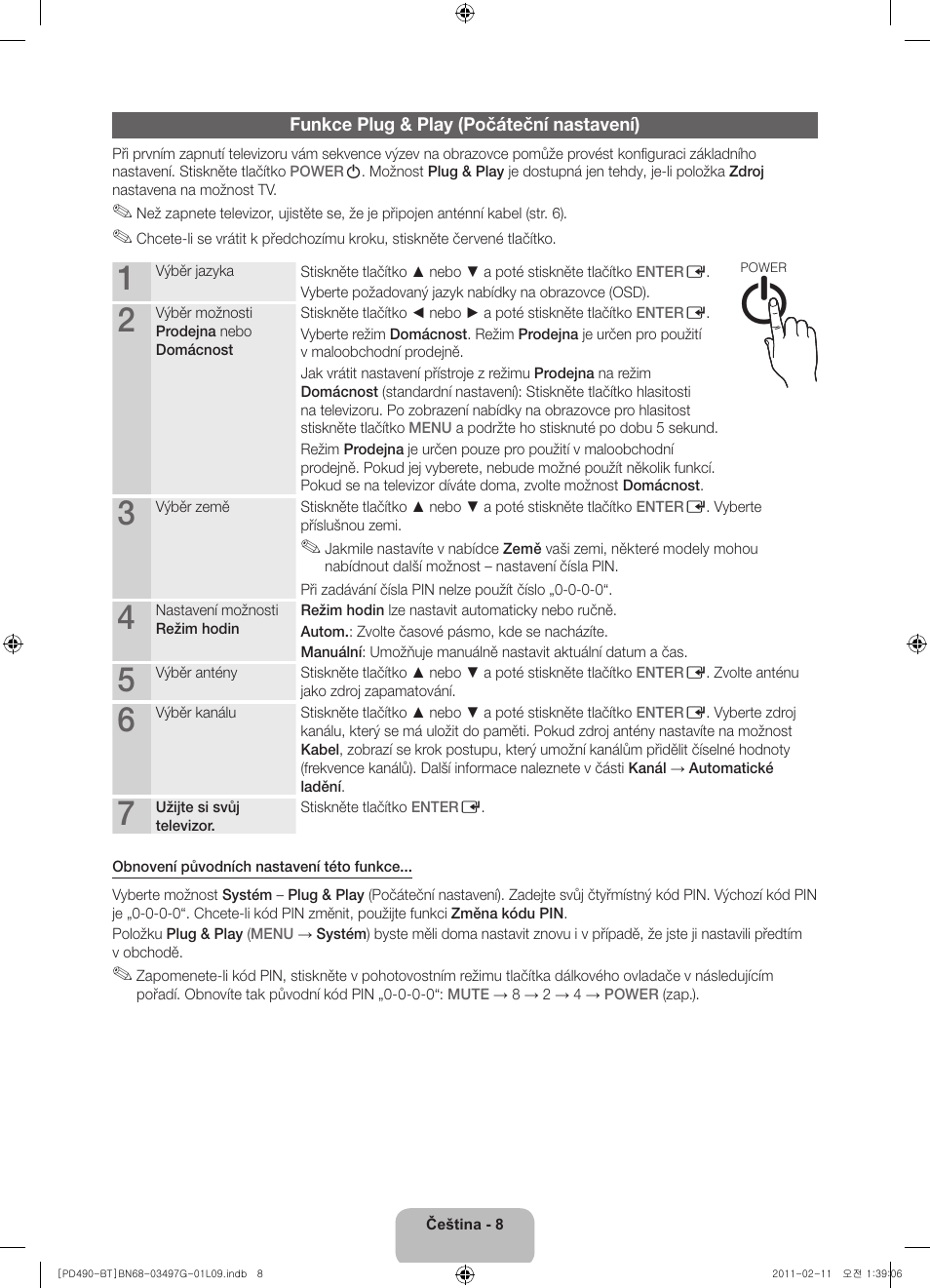 Samsung PS43D490A1W User Manual | Page 28 / 166