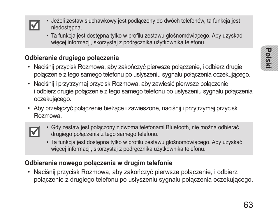 Samsung HM6400 User Manual | Page 65 / 187