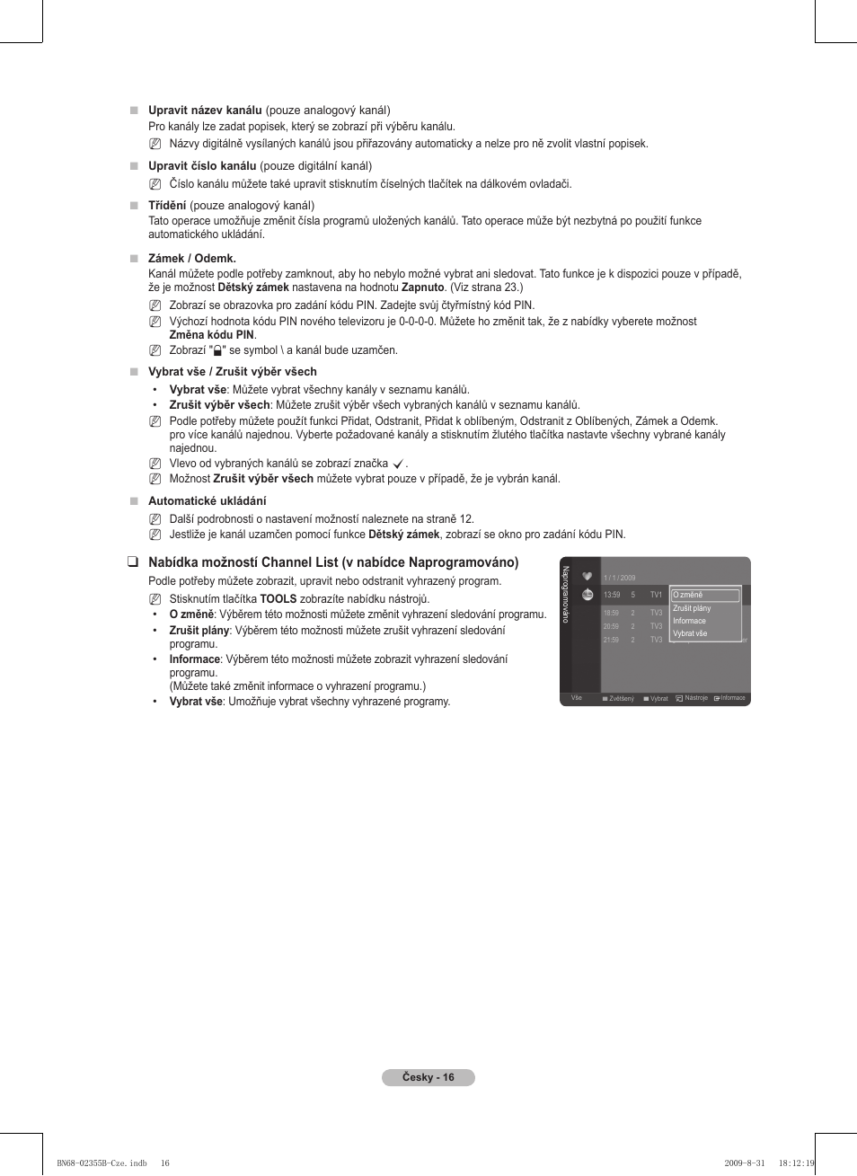 Samsung PS50B530S2W User Manual | Page 206 / 382