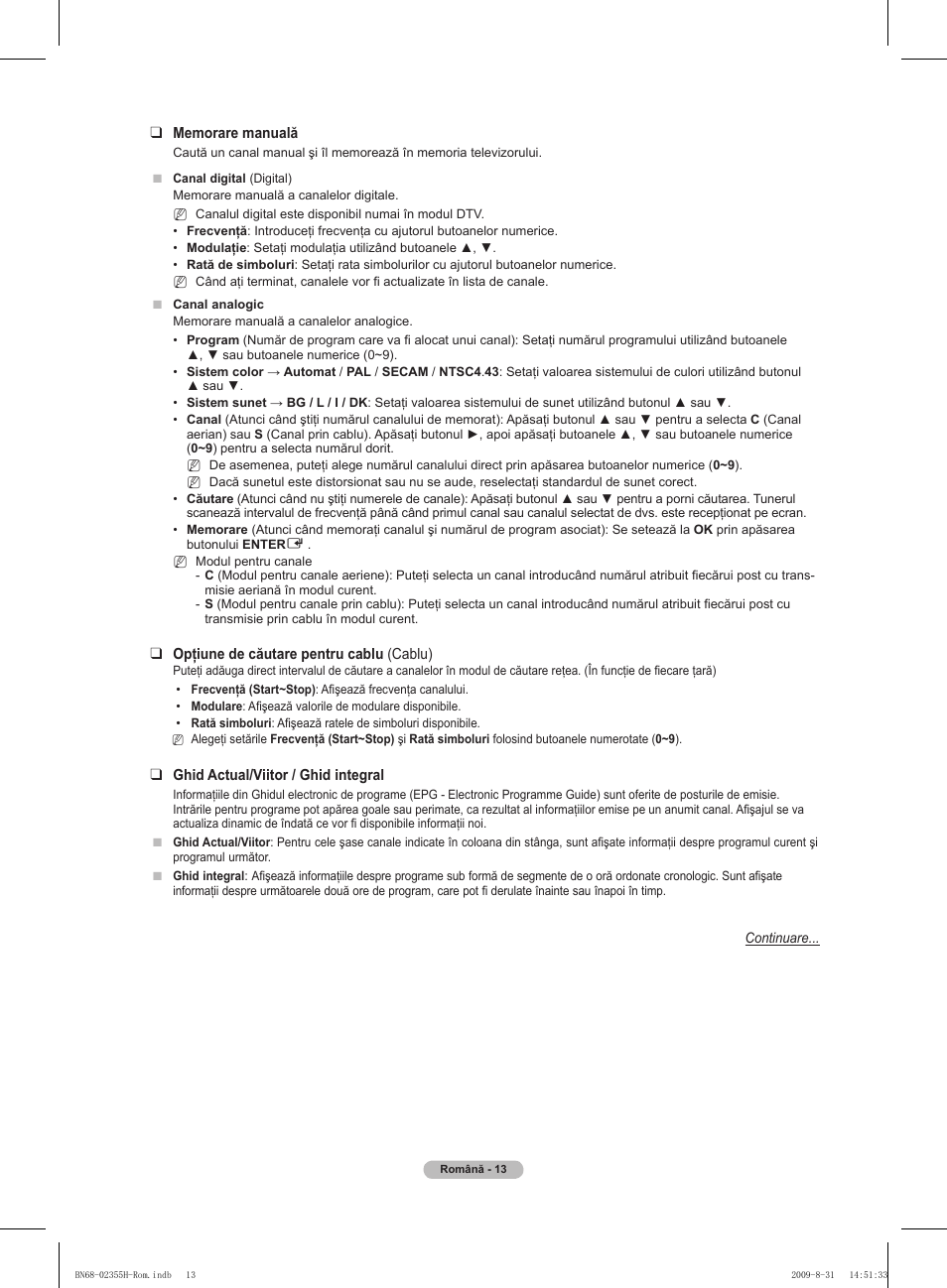 Samsung PS50B530S2W User Manual | Page 279 / 382