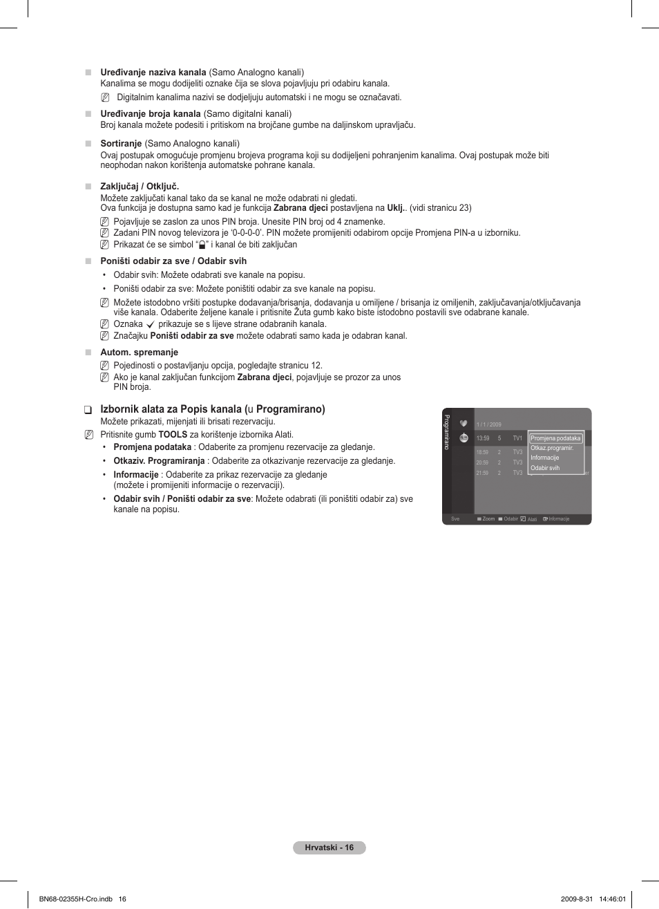 Samsung PS50B530S2W User Manual | Page 358 / 382