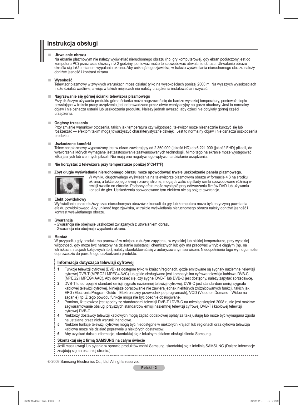 Instrukcja obsługi | Samsung PS50B530S2W User Manual | Page 78 / 382
